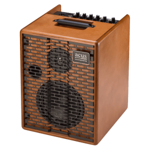 Acus One Forstreet Battery Powered 80w Acoustic Amplifier Wood at Anthony's Music Retail, Music Lesson and Repair NSW