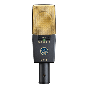 AKG C414XLII Studio Multipattern Condenser Microphone at Anthony's Music Retail, Music Lesson and Repair NSW