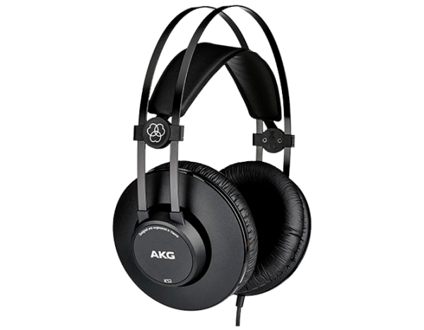 AKG K52 Headphone Closed Back for Live Sound Monitoring & Recording Studio at Anthony's Music Retail, Music Lesson and Repair NSW