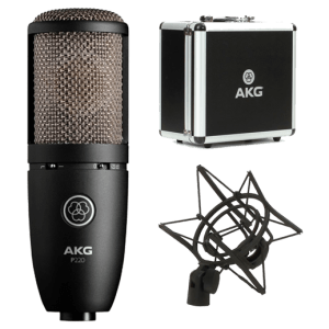 AKG P220 Large Diaphragm Condenser Microphone at Anthony's Music Retail, Music Lesson and Repair NSW