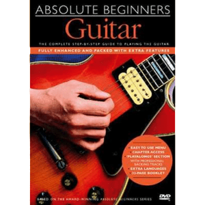 Absolute Beginners Guitar DVD OV11913 at Anthony's Music Retail, Music Lesson and Repair NSW