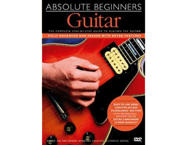 Absolute Beginners Guitar DVD OV11913 at Anthony's Music Retail, Music Lesson and Repair NSW