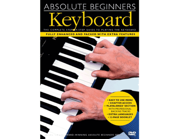 Absolute Beginners Keyboard DVD OV11902 at Anthony's Music Retail, Music Lesson and Repair NSW