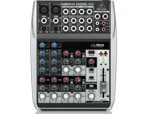 Behringer Xenyx Q1002USB Mixer at Anthony's Music Retail, Music Lesson and Repair NSW