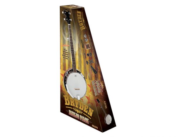 Bryden Banjo SBJ1PK 5 String Banjo Pack at Anthony's Music Retail, Music Lesson and Repair NSW