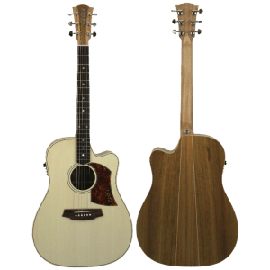 Cole Clark CCFL2EC-SB – Spruce Top with Tasmanian Blackwood Back and Sides With Hard Case at Anthony's Music Retail, Music Lesson and Repair NSW