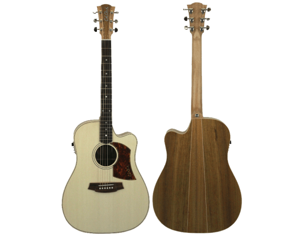 Cole Clark CCFL2EC-SB – Spruce Top with Tasmanian Blackwood Back and Sides With Hard Case at Anthony's Music Retail, Music Lesson and Repair NSW