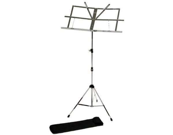 CPK MS115 Chrome Plated Music Stand at Anthony's Music Retail, Music Lesson and Repair NSW