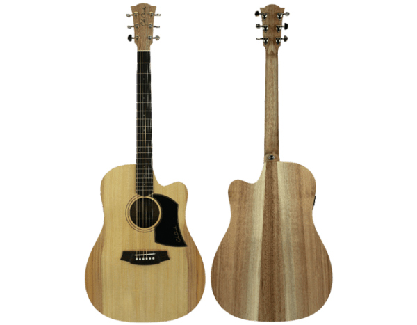 Cole Clark CCFL1E-BB – Bunya Top with Tasmanian Blackwood Back and Sides With Hard Case at Anthony's Music Retail, Music Lesson and Repair NSW