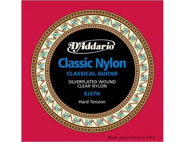 D’Addario EJ27H Student Nylon Hard Tension at Anthony's Music Retail, Music Lesson and Repair NSW