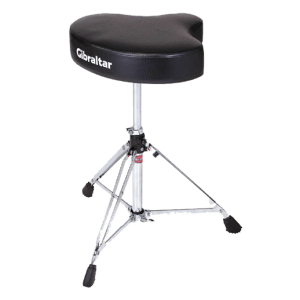 Gibraltar GI6608 Moto Style Vinyl Drum Stool Seat at Anthony's Music Retail, Music Lesson and Repair NSW