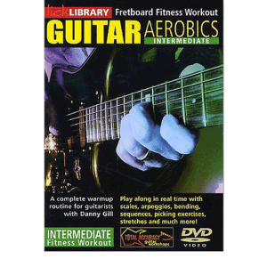 Lick Library Intermediate Guitar Aerobics DVD at Anthony's Music Retail, Music Lesson and Repair NSW