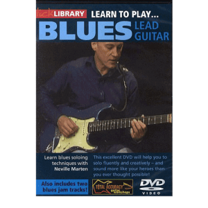 Lick Library Learn To Play Blues Lead Guitar DVD at Anthony's Music Retail, Music Lesson and Repair NSW