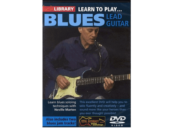Lick Library Learn To Play Blues Lead Guitar DVD at Anthony's Music Retail, Music Lesson and Repair NSW