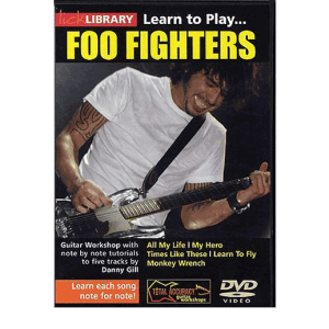 Lick Library Learn To Play Foo Fighters DVD at Anthony's Music Retail, Music Lesson and Repair NSW