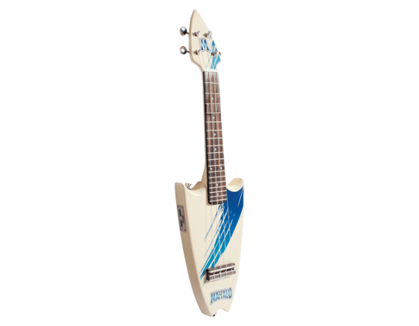 Mahalo MEU1N Surfboard Shaped Electric Concert Ukulele at Anthony's Music Retail, Music Lesson and Repair NSW