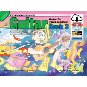 Progressive Guitar Method 3 for Young Beginners Book/Online Video & Audio 18324 at Anthony's Music Retail, Music Lesson and Repair NSW