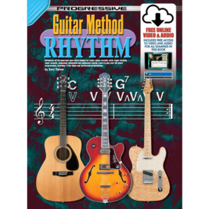 Progressive Guitar Method Rhythm Book/Online Video & Audio at Anthony's Music - Retail, Music Lesson & Repair NSW 