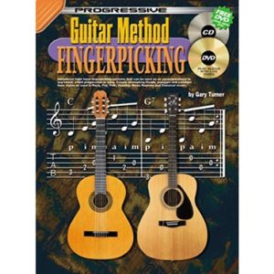 Progressive Book Guitar Method – Fingerpicking 69071 at Anthony's Music Retail, Music Lesson and Repair NSW