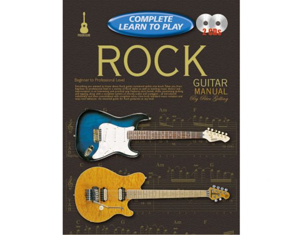 Progressive Complete Learn To Play Rock Guitar Manual 69234 at Anthony's Music Retail, Music Lesson and Repair NSW