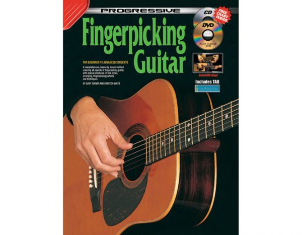 Progressive Fingerpicking Guitar 18313 at Anthony's Music Retail, Music Lesson and Repair NSW