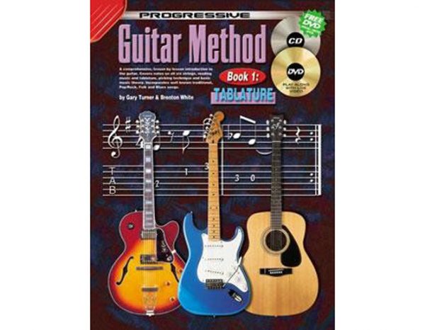 Progressive Guitar Method: Book 1 with TAB 69068 at Anthony's Music Retail, Music Lesson and Repair NSW