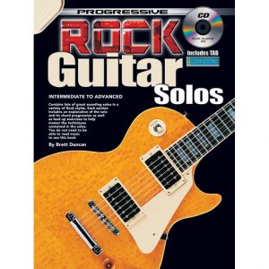 Progressive Rock Guitar Solos 69257 at Anthony's Music Retail, Music Lesson and Repair NSW