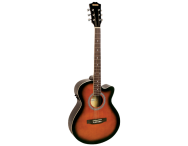 Redding RGC51PCETS-PK1 Grand Concert Electric/Acoustic Guitar Tobacco Sunburst and Amp Package at Anthony's Music Retail, Music Lesson and Repair NSW