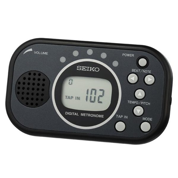 Seiko DM100BE Digital Metronome with Tuner at Anthony's Music Retail, Music Lesson and Repair NSW