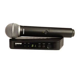 Shure BLX24 PG58 K14 Frequency Band Handheld Wireless System at Anthony's Music Retail, Music Lesson and Repair NSW