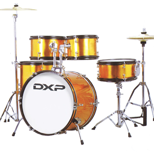 DXP TXJ7GS 5-Piece Deluxe Junior Drum Kit Pack in w/Cymbals, Stool & Sticks – Gold Sparkle at Anthony's Music Retail, Music Lesson and Repair NSW