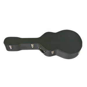 V-Case HC1049 Semi Acoustic (335) Shaped – Plywood Covered in Black Vinyl, Arched Top at Anthony's Music Retail, Music Lesson and Repair NSW