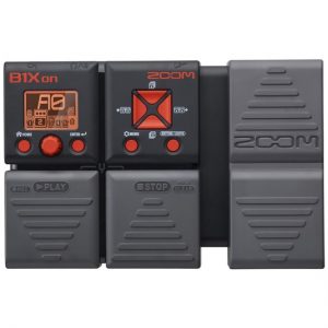 Zoom B1Xon Multi Effects Bass Pedal with Expression at Anthony's Music Retail, Music Lesson and Repair NSW