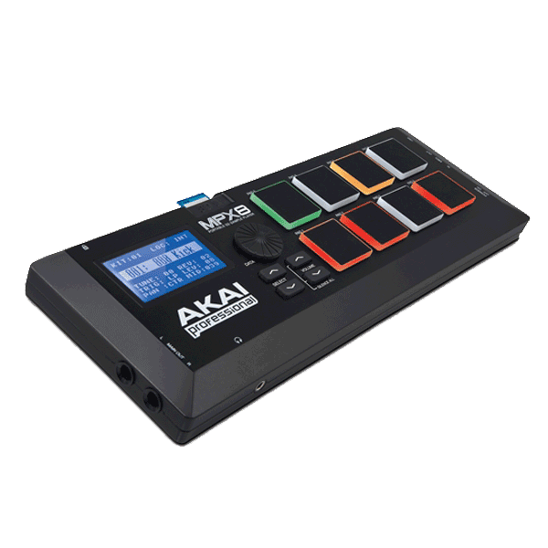 Akai Professional MPX8 8 Pad Sample Pad Controller With USB at Anthony's Music Retail, Music Lesson and Repair NSW