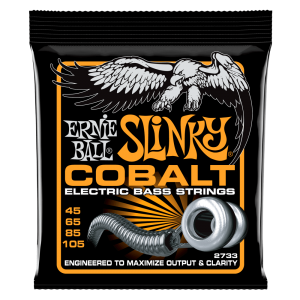 Ernie Ball 2733 Cobalt 45-105 Hybrid Slinky Bass at Anthony's Music Retail, Music Lesson and Repair NSW