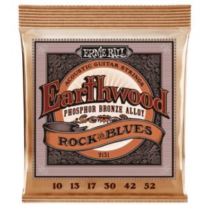 Ernie Ball P02148 11-52 Earthwood Phosphor Bronze  at Anthony's Music - Retail, Music Lesson and Repair NSW