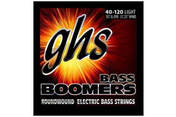 GHS 5L-DYB 5-String 40-120 Light Bass Boomers at Anthony's Music Retail, Music Lesson and Repair NSW