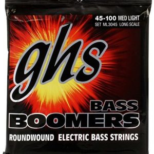 GHS ML3045 45-100 Medium Light Bass Boomers at Anthony's Music Retail, Music Lesson and Repair NSW
