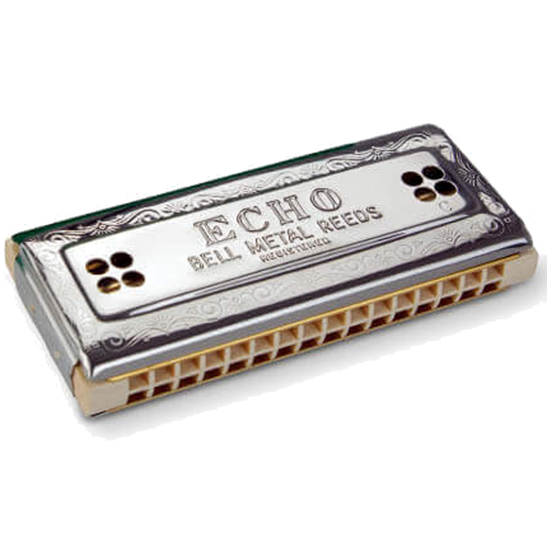 Hohner Echo Harp 2 x 48 15M5696337 Double Sided Tremolo Harmonica 56