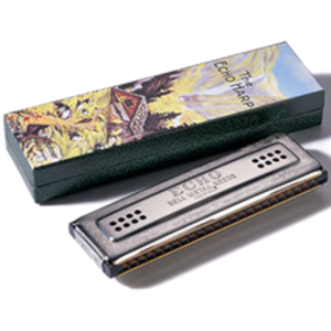 Hohner Echo Harp 2 x 48 15-M5696337 Double Sided Tremolo Harmonica 56/96/C/G at Anthony's Music Retail, Music Lesson & Repair NSW