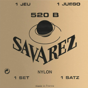 Savarez 520J Traditional Yellow Very High Tension Classical Strings  at Anthony's Music - Retail, Music Lesson and Repair NSW