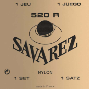 Savarez 520J Traditional Yellow Very High Tension Classical Strings  at Anthony's Music - Retail, Music Lesson and Repair NSW