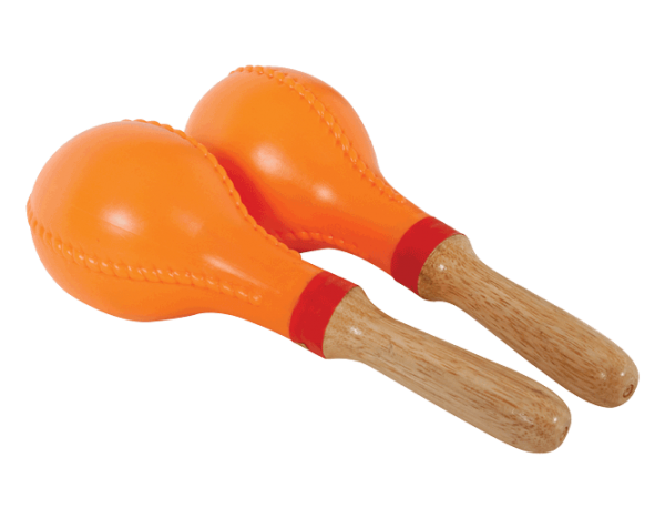 CPK ED449 Plastic Oval Shape Maracas at Anthony's Music Retail, Music Lesson and Repair NSW