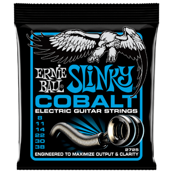 Ernie Ball Cobalt 8-38 EB2725 Extra Slinky  at Anthony's Music - Retail, Music Lesson and Repair NSW