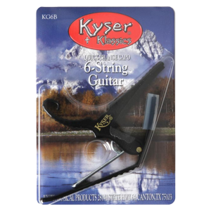 Kyser KG6B Capo 6 String Curved at Anthony's Music Retail, Music Lesson and Repair NSW
