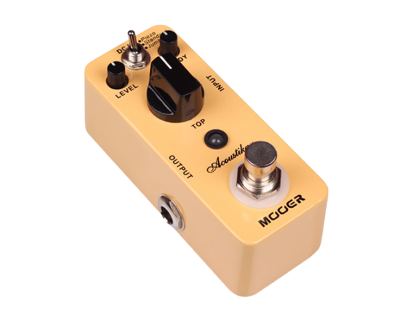 Mooer MEP-AC Acoustikar Acoustic Guitar Simulator Micro Guitar Effects Pedal at Anthony's Music Retail, Music Lesson and Repair NSW