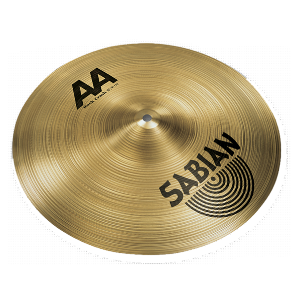 Sabian 21609 16″ Cymbal AA Rock Crash at Anthony's Music Retail, Music Lesson and Repair NSW