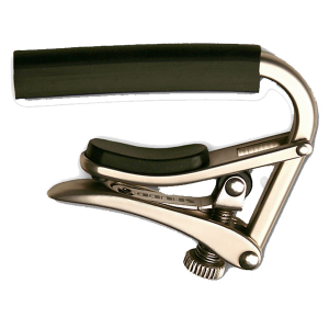 Shubb C1 Standard Steel String Guitar Capo Brushed Nickel at Anthony's Music Retail, Music Lesson and Repair NSW