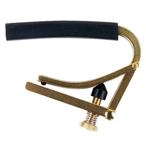 Shubb C3 Standard Original 12-String Guitar Capo Brass at Anthony's Music Retail, Music Lesson and Repair NSW