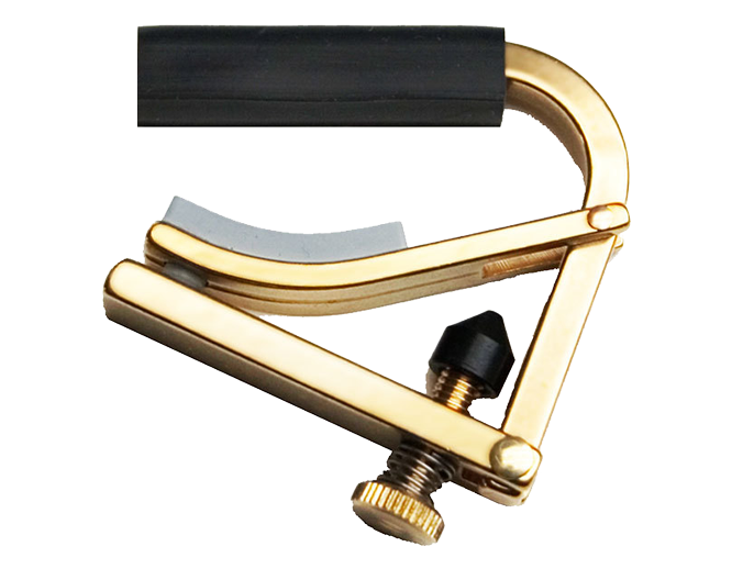 Shubb BC-20 Standard Banjo Capo – Polished Nickel, Adjustable, For 5-String Banjo